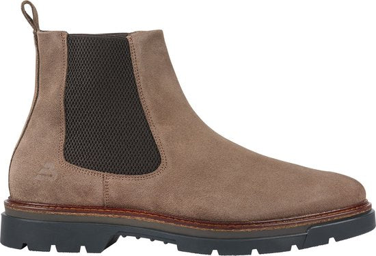 Bullboxer - Chelsea Boot - Heren - Taupe - Laarzen - Maat 45
