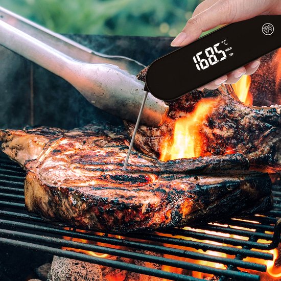 MostEssential Vleesthermometer -  350 °C - Ultimate Edition - Zwart