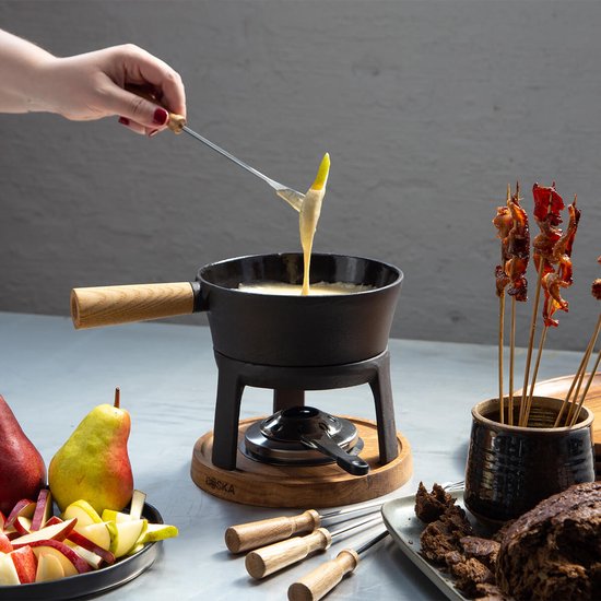 Boska Fondueset Pro - Kaas fondue - voor Iedere Kookplaat - 1,2 L