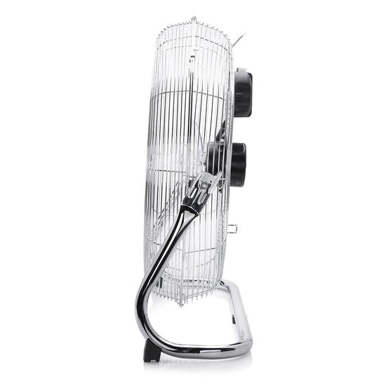 Tristar Metalen Vloerventilator 50 cm – 3 Standen – Boxventilator – 130° Instelbaar – Sterke Luchtstroom – VE-5885