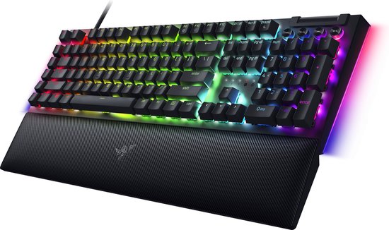 Razer BlackWidow V4 - Mechanisch Gaming Toetsenbord - Yellow Switch - RGB - 6 Macrotoetsen - Qwerty