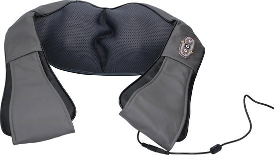 Grundig Elektrisch Shiatsu Massagekussen - Nekmassage Apparaat - 8 Massageknoppen - Warmtefunctie
