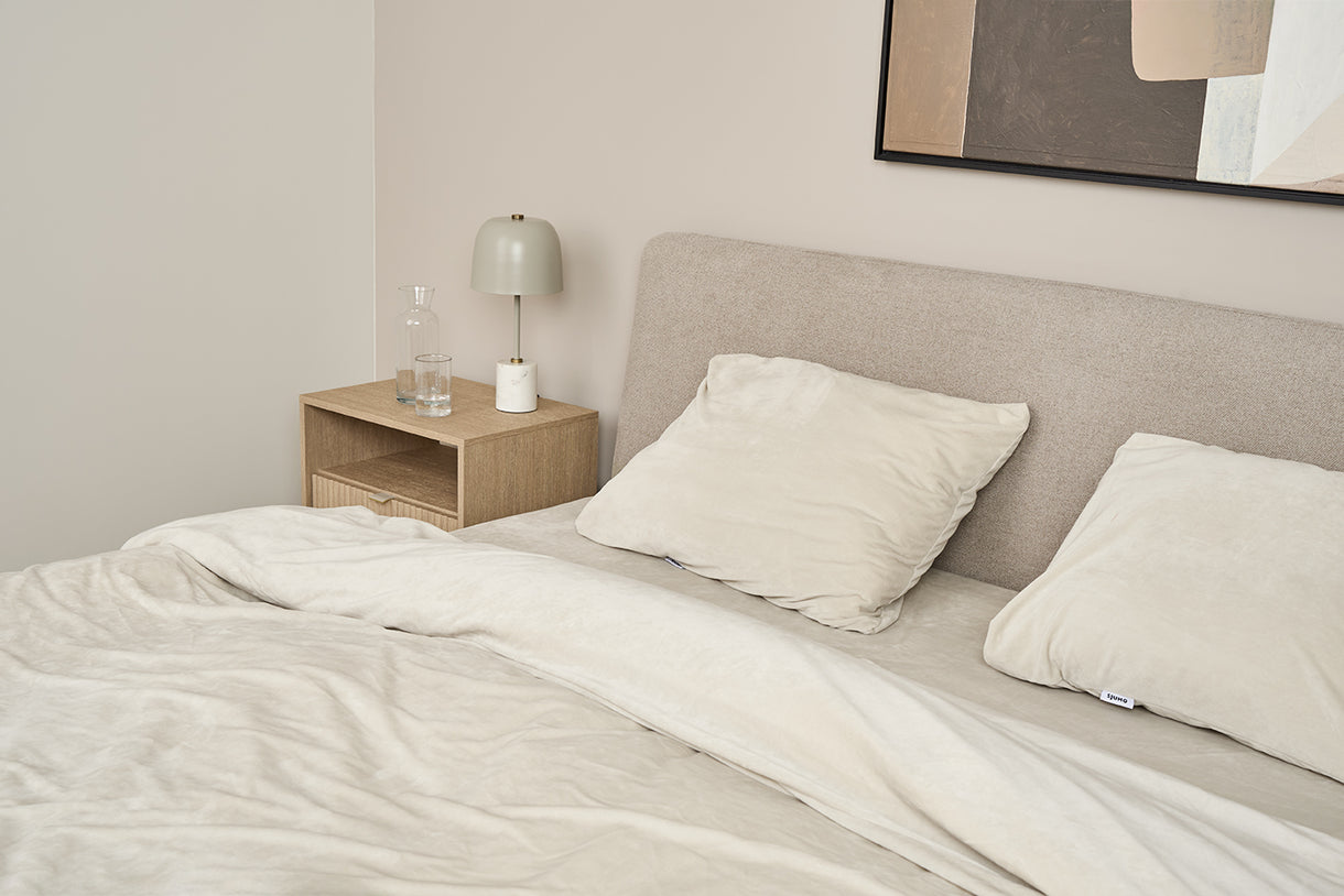 SJUMO Silky Smooth - Natural Dune - Dekbedovertrekset - 220 x 240cm