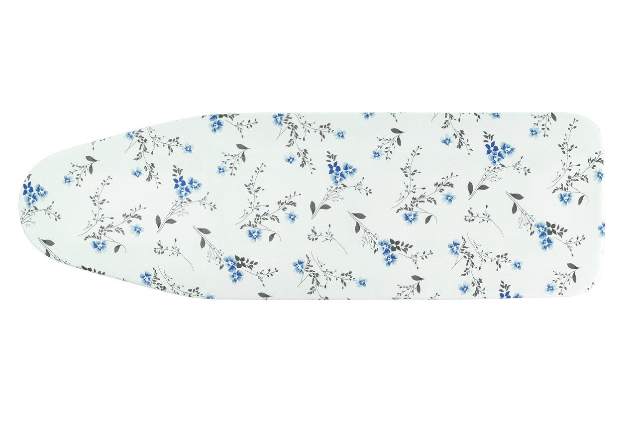 Wenko Strijkplankhoes Floral Blauw 130x50 cm