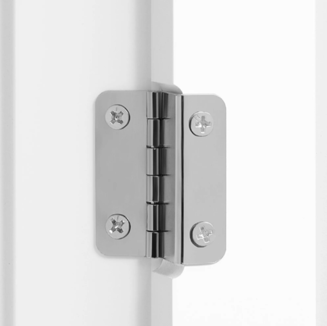 Yaheetech Badkamerkast - Wit - 63 x 30 x 165,5 cm - Glazen Deuren, 4 Lades, Verstelbare Planken