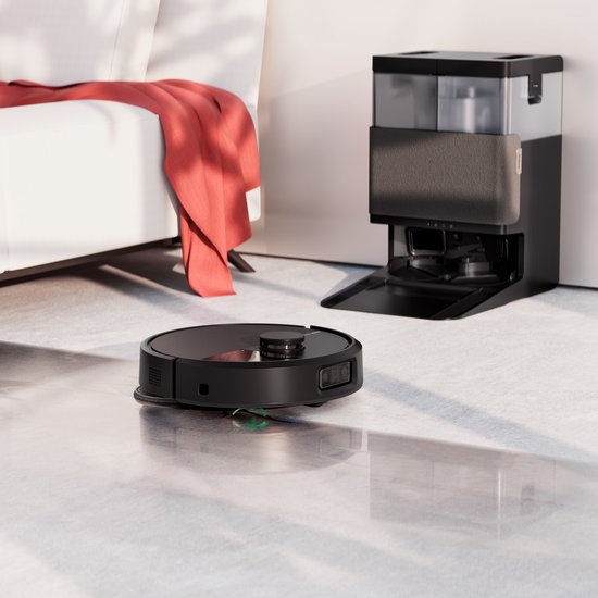 iRobot Roomba® Plus 505 Combo Robot + Autowash™ Dock - Robotstofzuiger met Dweilfunctie - Zwart - N1850