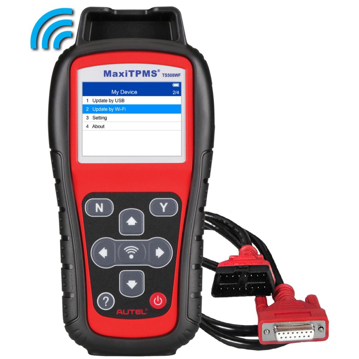 Autel MaxiTPMS TS508WF TPMS-diagnoseapparaat - Wifi - Circa 215 × 105 × 37 mm
