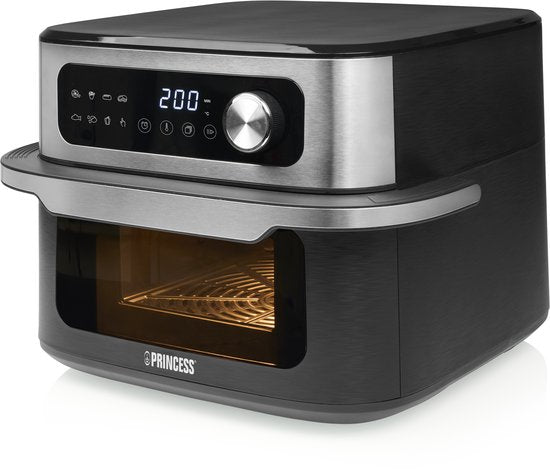 Princess Heteluchtfriteuse - MaxiCrisp Digital Airfryer 10L - 182262 - 1700W - 8 Bakprogramma's - PFAS-Vrij - Geschikt voor Pizza - Extra groot