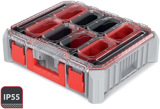 Kistenberg C BLOCK BRIDGE Cool Grey 4C Gereedschapsorganizer met dozen