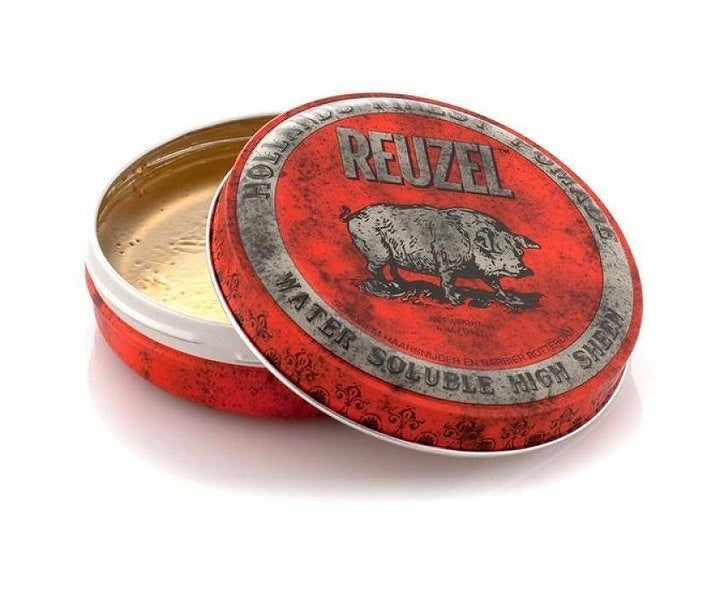 Reuzel Hf Pomade Water Soluble High Sheen - Red 113 gr