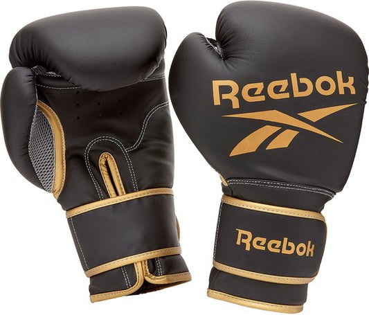 Reebok bokshandschoenen zwart/goud 16 oz