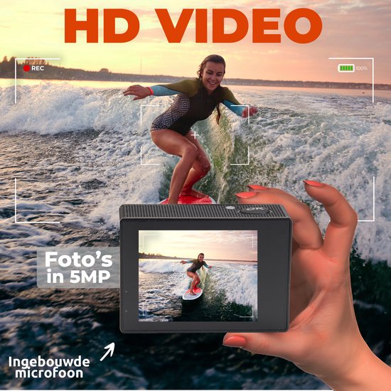 Denver Action Camera Waterdicht - 5MP - HD - ACT324