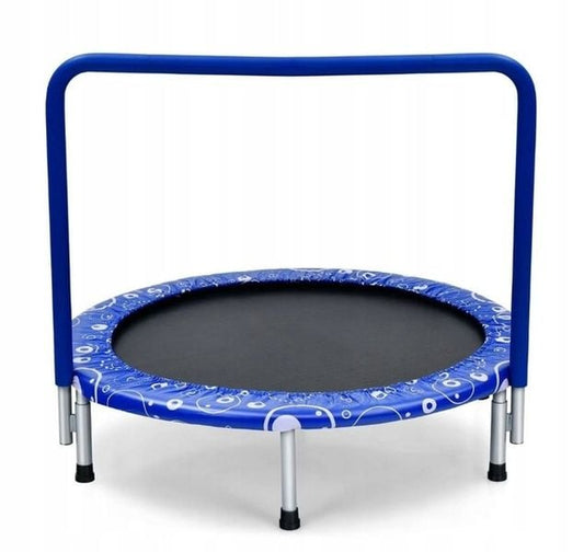 Coast Kindertrampoline – max. 150 kg – 92 x 92 x 80,5 cm – Blauw