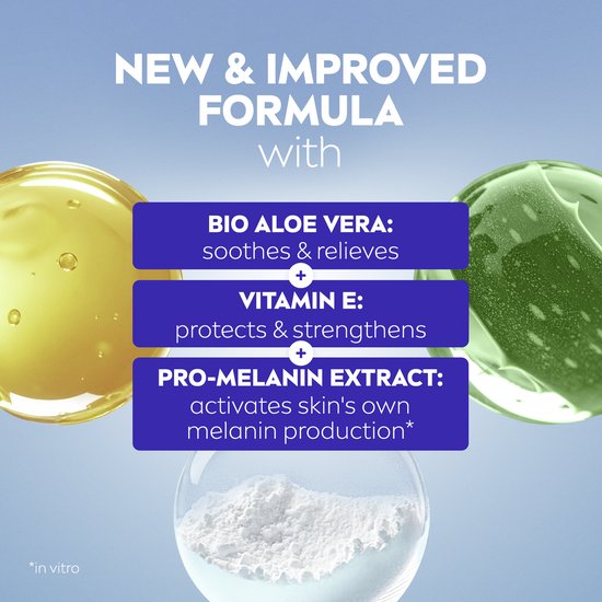 NIVEA SUN Aftersun Bronze Hydraterende Lotion - Hydrateert, kalmeert en bruint - Met Aloë Vera en Pro-melanine Extract - 200 ml