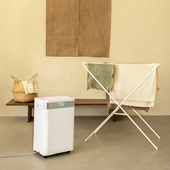 VONROC Luchtontvochtiger – 20L/dag – 4,5L watertank – Wifi & app-bediening – HEPA & Carbon Luchtfilter