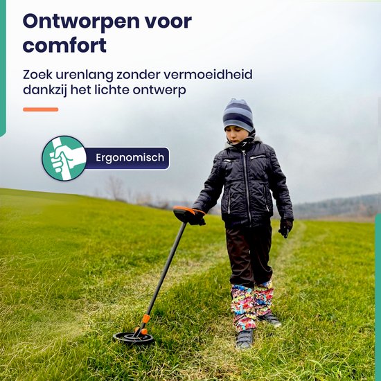 ODESSEY Metaaldetector voor Kinderen - Starterset - Draadloos - Kind - Kinderen - Junior Huntsman