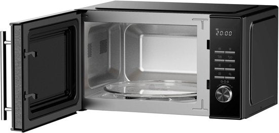 Inventum MN257SB Solo magnetron - 25L - 900W - 8 kookprogramma's - Display - Ontdooifunctie - Zwart