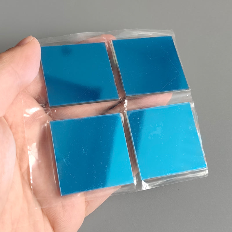 VBNM Voorvlakspiegel 35 x 35 mm - Dikte 1,1 mm - Optische Spiegel met Hoge Reflectie - Zonder Dubbelbeeld