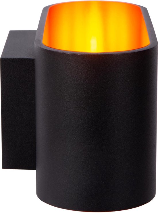 Lucide XERA - Wandlamp - 1xG9 - Zwart