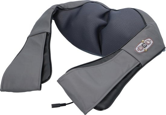 Grundig Elektrisch Shiatsu Massagekussen - Nekmassage Apparaat - 8 Massageknoppen - Warmtefunctie