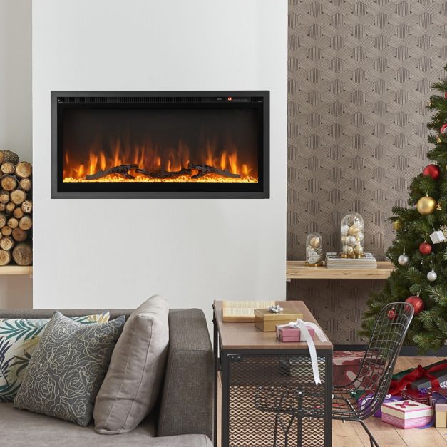 Coast Elektrische Open Haard - Met Touschscreen - 36 Inch 750W/1500W