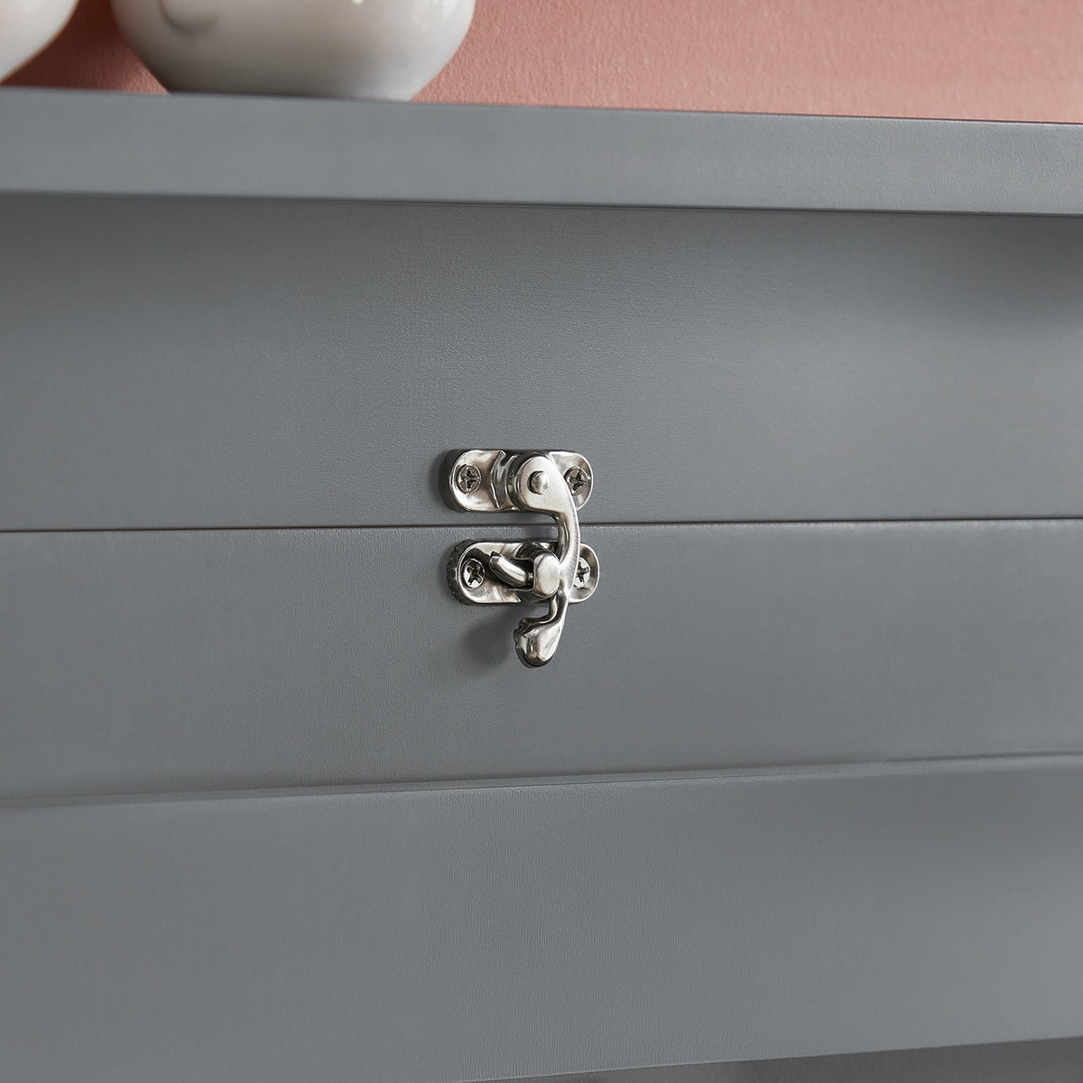 SoBuy FWT20-HG - Inklapbare Wandtafel - met Krijtbord - 50 x 175 x 76 cm - Grijs
