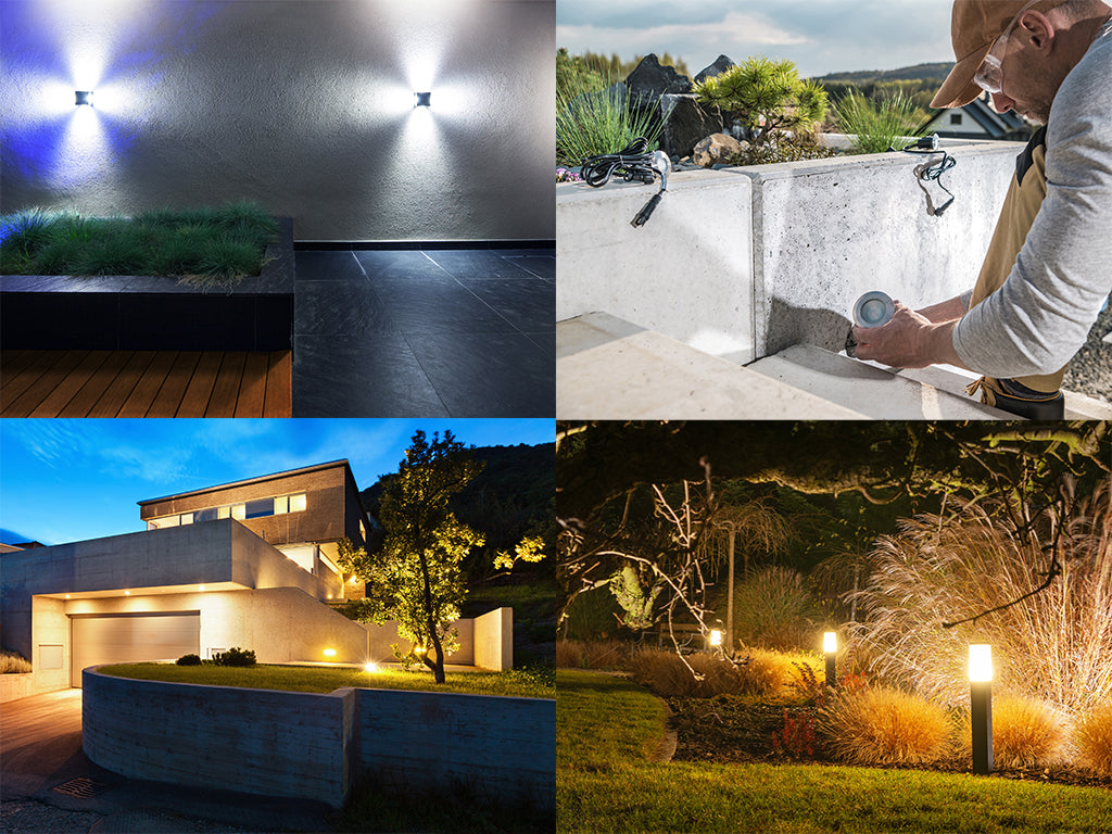 Garden Lights Atria Inbouwspot – Voorzien Van Twaalf Volt Plug En Play Systeem En Ip67 Waterbestendige Behuizing En Een Meter Kabel – Voor Terras En Vlonder – Grijs Roestvrij Staal – Nul komma Vijf Watt