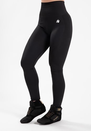 Gorilla Wear Olivia Seamless Leggings - Black - XS/S