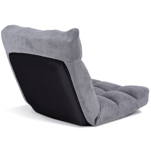 Coast Vloerstoel – Opvouwbaar – Tatami Stijl – 50 x 60 x 55 cm – Grijs