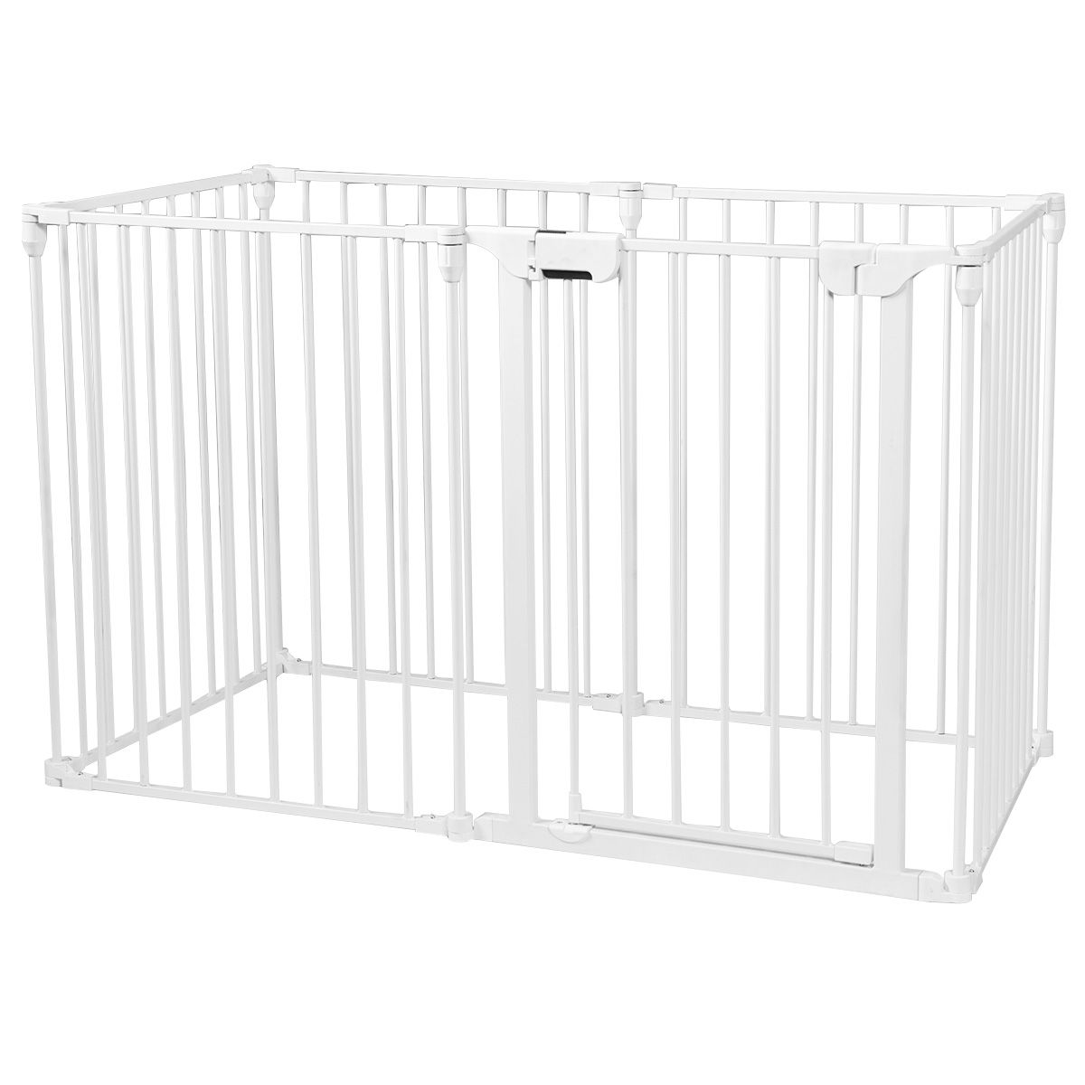 Coast Inklapbare Omheining - Nylon Plastic- 120 x 102 x 74cm - Wit