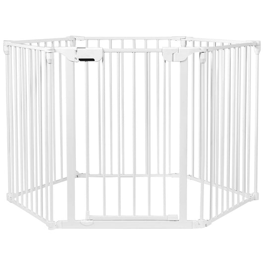 Coast Inklapbare Omheining - Nylon Plastic- 120 x 102 x 74cm - Wit