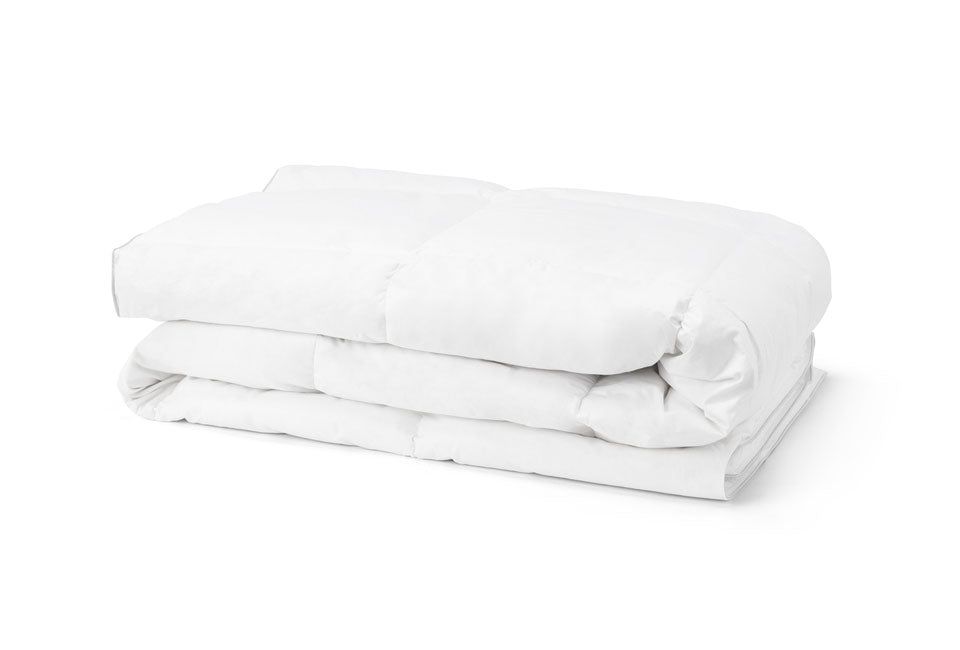 H&C – Luxe Eendendonzen Dekbed – 15% Dons – Geschikt voor Het Hele Jaar – 140×220 cm – Wit