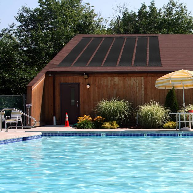 Coast Zwembadverwarming – Zonnecollectorpanelen – Geschikt voor 21.500 L Zwembaden – 500 x 75 cm