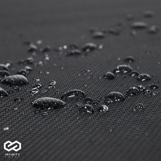 Infinity Goods Ligbed - Opvouwbaar - Inclusief Hoofdkussen - Zonnebed - Ligstoel - Verstelbaar - Tuin - Weerbestendig - Antraciet