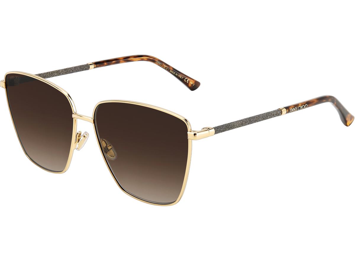 Jimmy Choo Lavi-S Zonnebril Gold Havana - Damesmodel