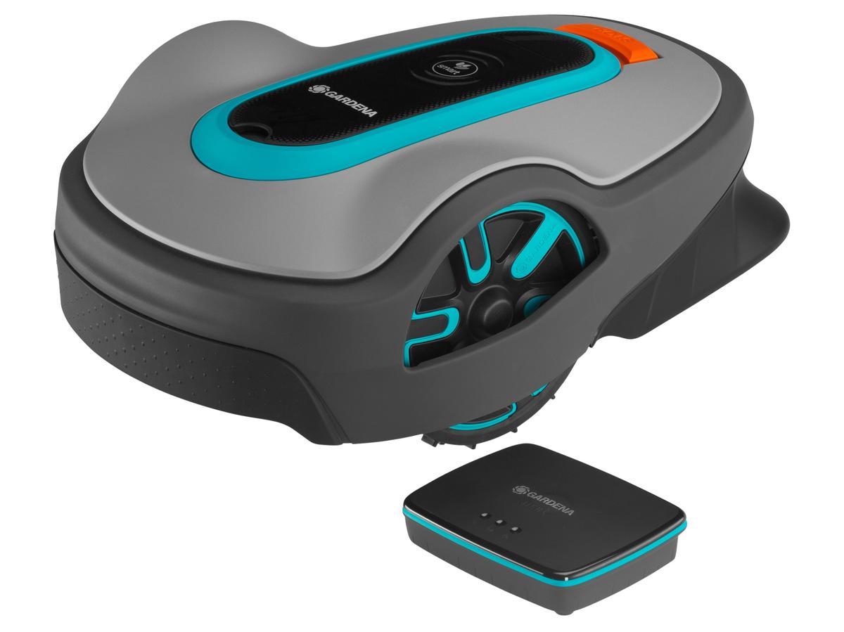 Gardena Robotmaaier Smart Sileno Life - 1500 m² - Inclusief Smart Gateway - Antraciet