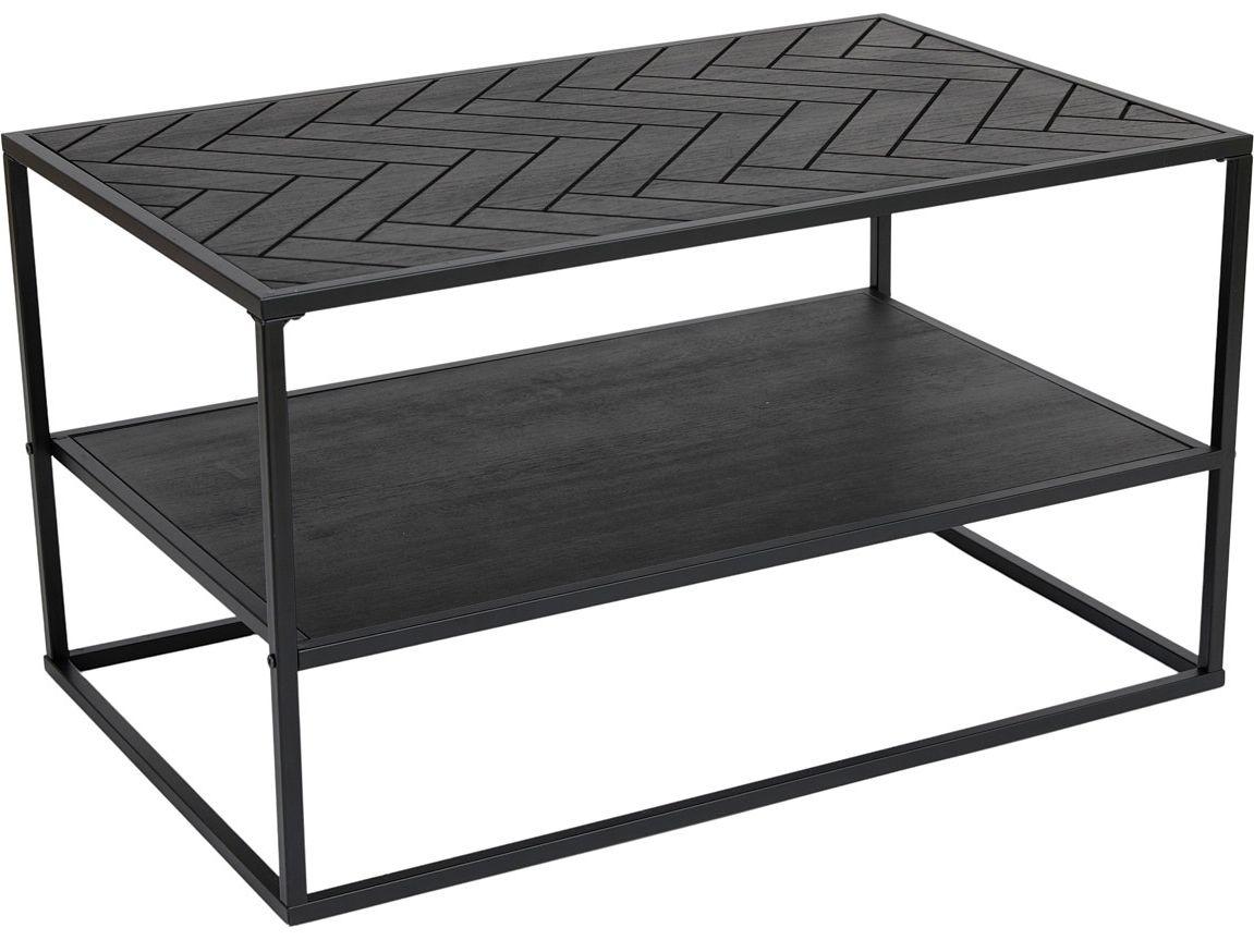 Lifa Living Salontafel Dijon - Zwart - 90 x 45 x 45 cm