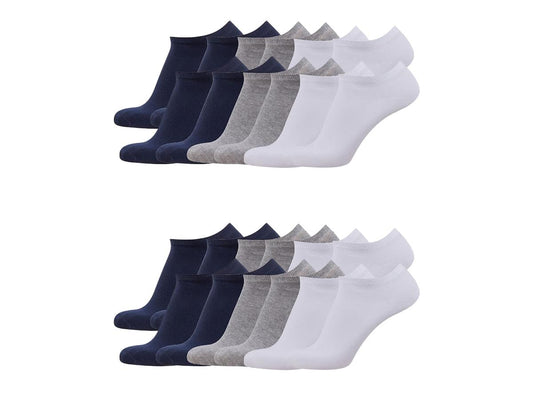 Tom Tailor Sneakersokken 12-pack - Mix Kleuren - Maat 39-42