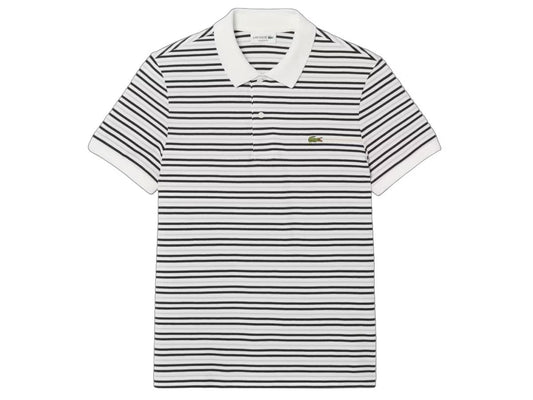 Lacoste Poloshirt - Korte Mouw - maat 7 - Blackbird/Flour