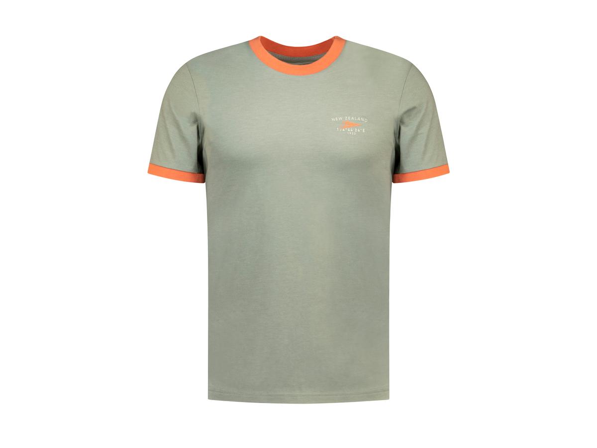NZA T-shirt Mellow - kleur Army - maat XL