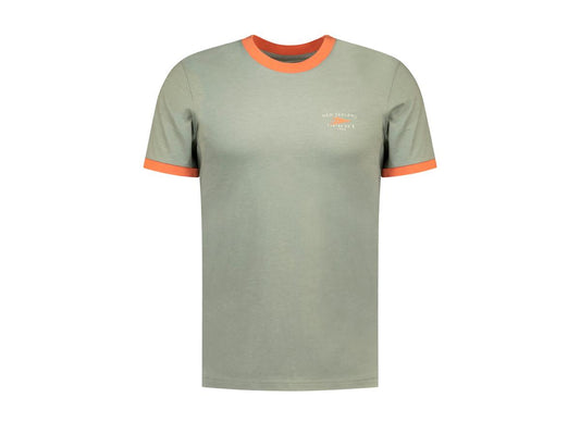 NZA T-shirt Mellow - kleur Army - maat XL