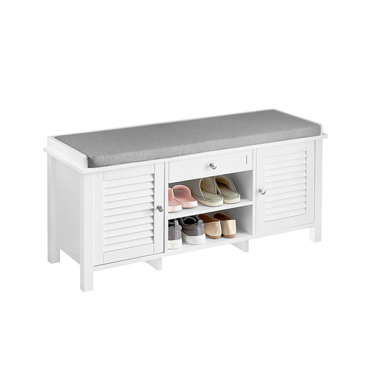 SoBuy Opbergbank - Hout - 110x35x50cm