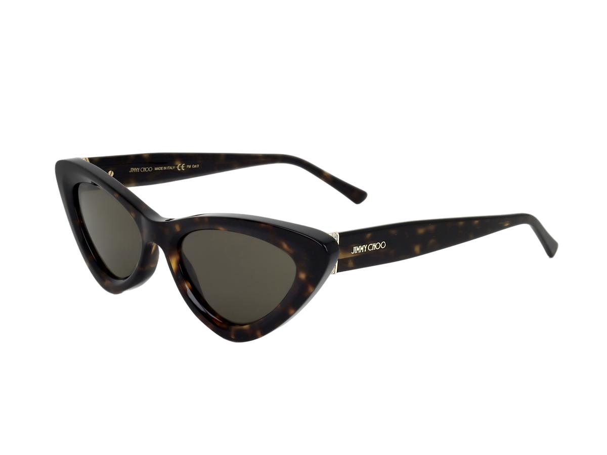 Jimmy Choo Addy/S Dames Zonnebril Havana 52-19-145