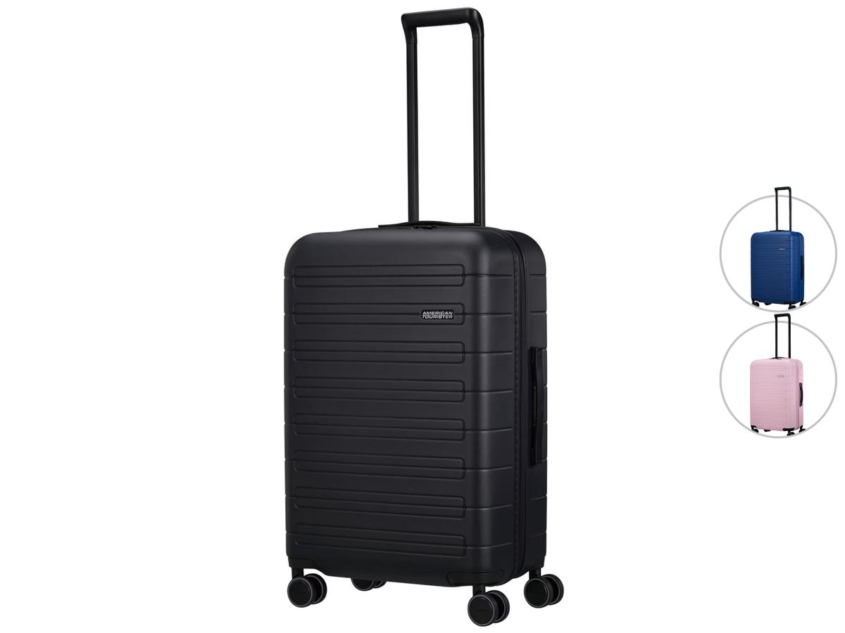 American Tourister Novastream Spinner Trolley - Uitbreidbaar - TSA Slot - maat 67 cm - Dark Slate