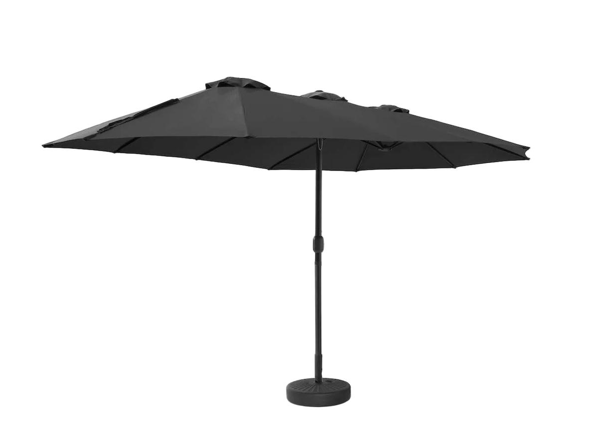 Feel Furniture Toscano Dubbele Parasol - 4.5 Meter - Antraciet - UV50 - 200gr