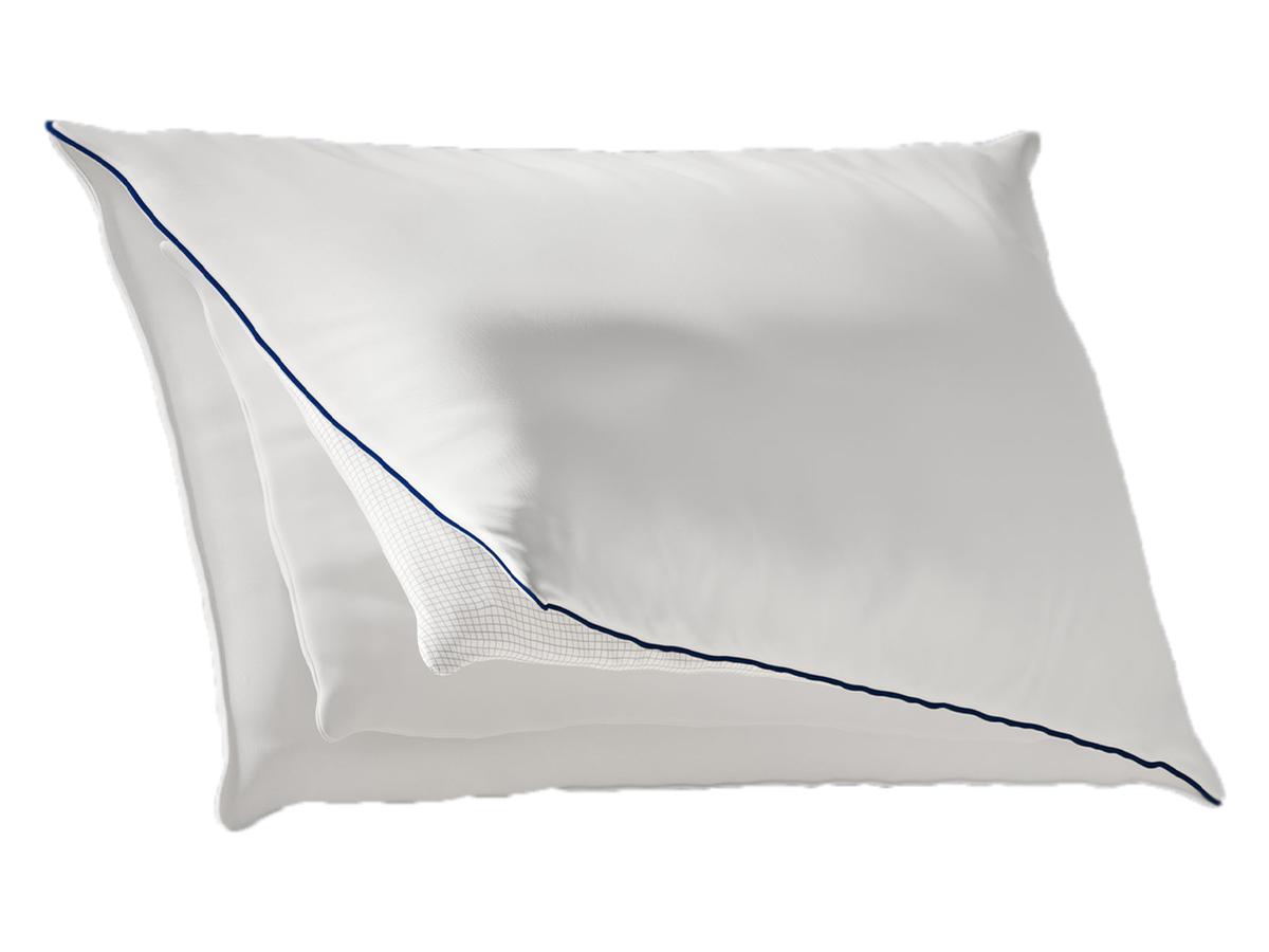 Emma Wolkenkussen Cooling Microfiber - Ovaal - Wit - 60x70 cm