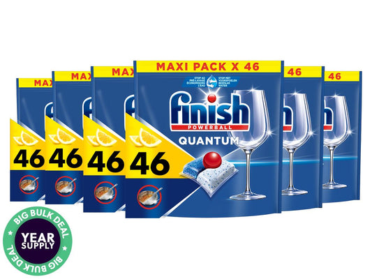 Finish Quantum Lemon Capsules - 6 x 46 Tabletten - 276 stuks