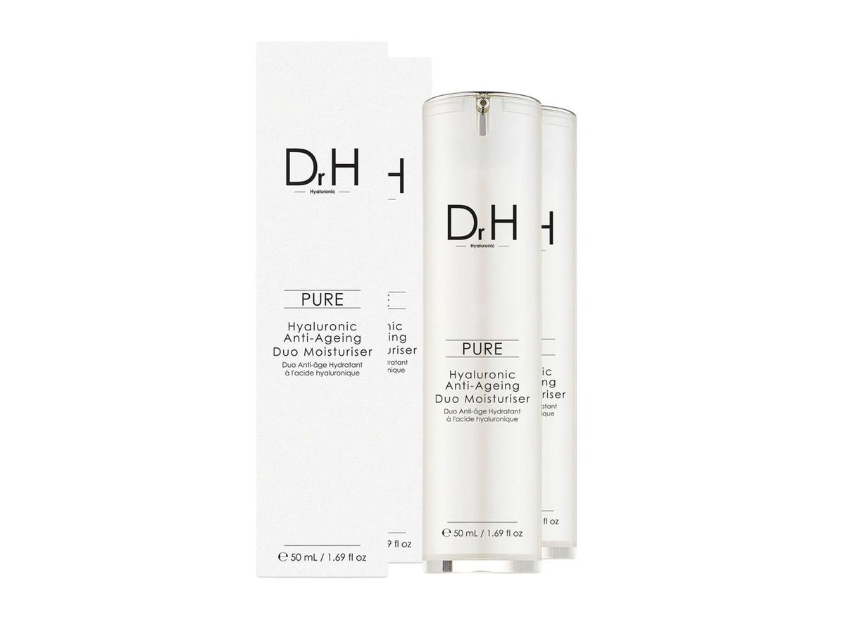Skin Chemists Dr H Hyaluronic Acid Anti-Ageing Duo Moisturiser - 2 x 50 ml - Hydraterend en Verjongend