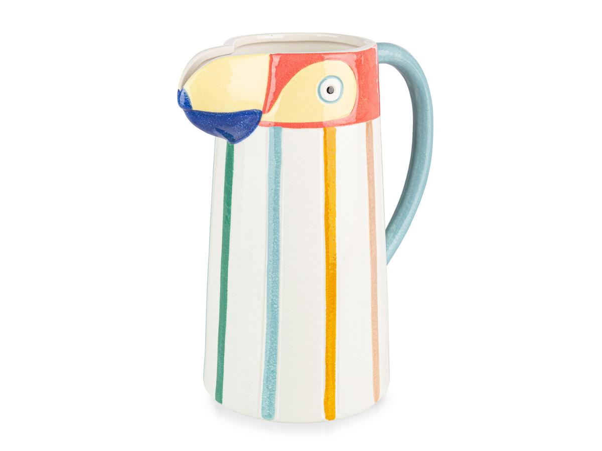 Bizzotto Wiki Toekan Vaas - Hoogte 23,5 cm - Multicolor