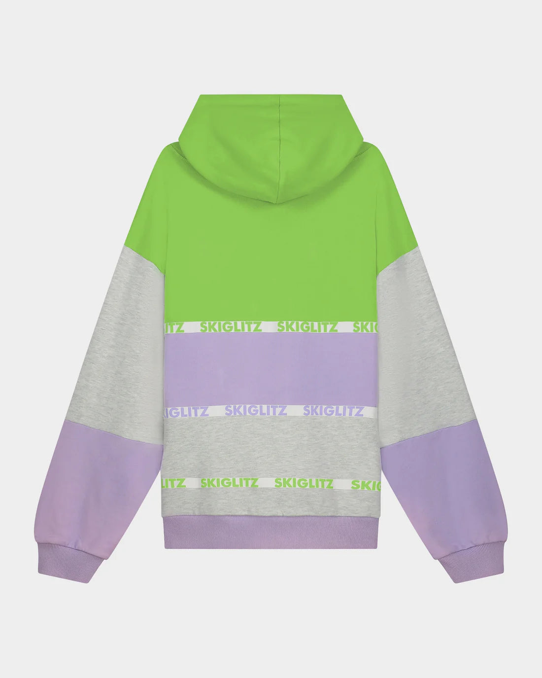 Stieglitz Heidi Hoodie trui Melange grijs - Oversized comfort - 80% katoen / 20% polyester - SKIGLITZ collectie - Maat M